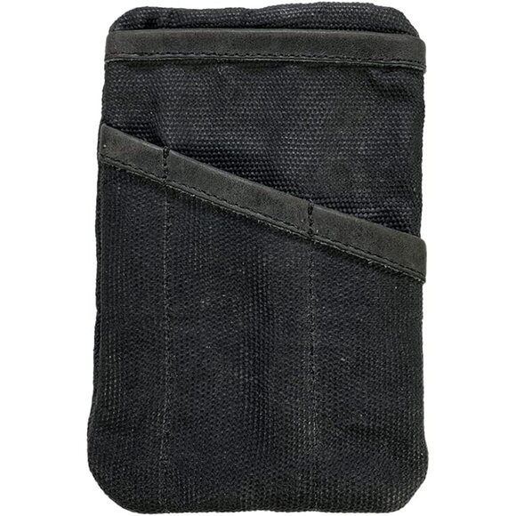 Compact Waxed Canvas Multi-Tool Pouch with 5 Pockets, Perfect for Camping - Picture 3 of 8